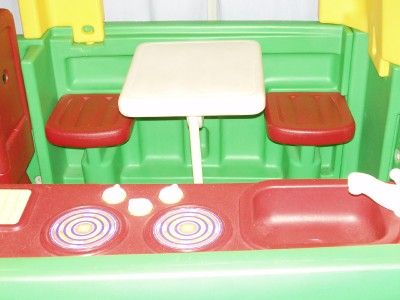 RARE STEP 2 STEP2 CAMPER RV PLAYHOUSE PLAYSET PLAYGROUND CAR  