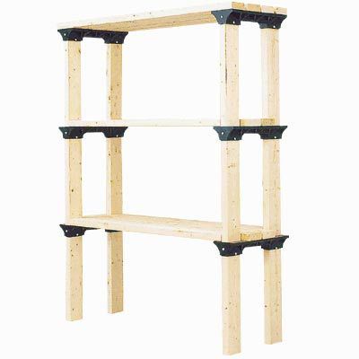 2x4 Basics Shelf Links 6 Pk. #90124  