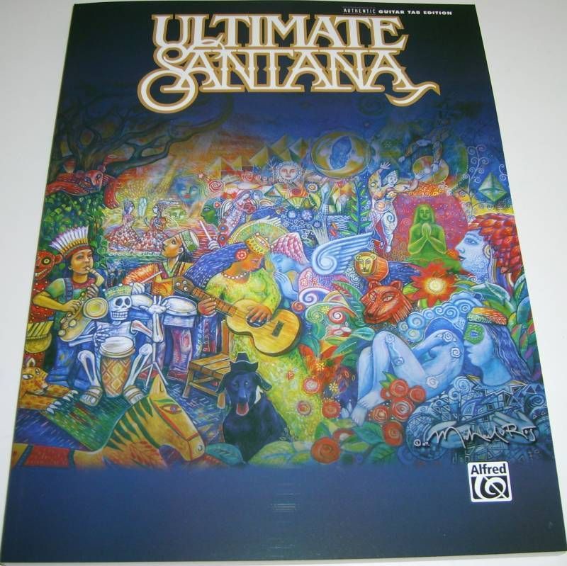 ULTIMATE SANTANA, Authentic Guitar TAB Edition Songbook  