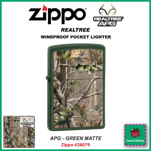     REALTREE APG CAMOUFLAGE_GENUINE USA ZIPPO LIGHTER #28079  