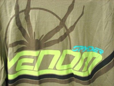 Spyder Mens Racer Long Sleeve T Shirt Dust Medium NEW  