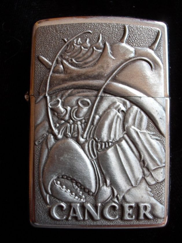 ZODIAC ZIPPO CANADA CANCER NIAGARA FALLS XIV NEW RARE  