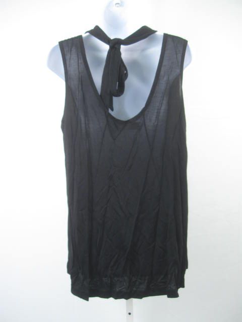 ZARA FOR MUM Black Maternity Sleeveless Halter Top Sz L  