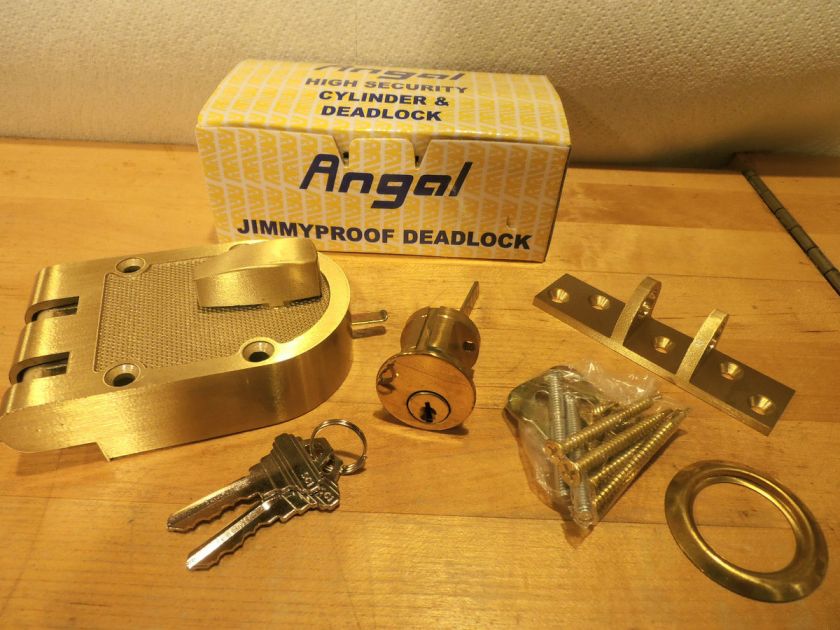 NIB Angal Jimmyproof Deadlock SC1 keyway ( LOCKSMITH LOCK )  