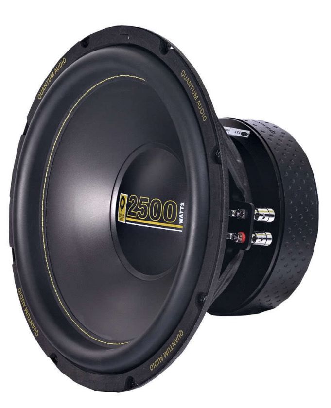 QUANTUM AUDIO QAW10D2 10 625 / 2500W DUAL 2OHM  