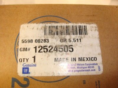 FOR SALE IS 1 GM 12524505 GENUINE LSD POSI REAR END RBLD CLUTCH KIT.