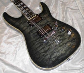 FREE CABLE Schecter C 1 Custom STBLK Electric Gutiar  