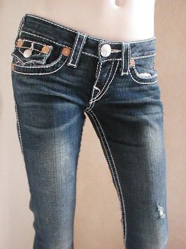 NWT True Religion WMS joey big T jeans Dark Sierra  