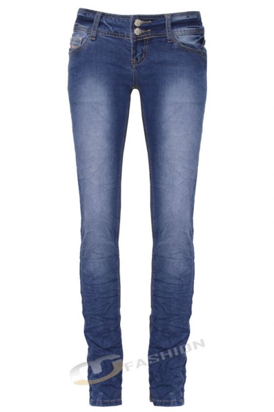 NEW WOMENS DENIM SKINNY FIT JEANS SIZE 8,10,12,14,16  