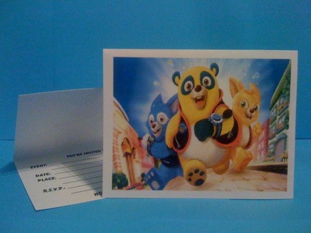 12 Special Agent Oso Invitations w/ envelopes  