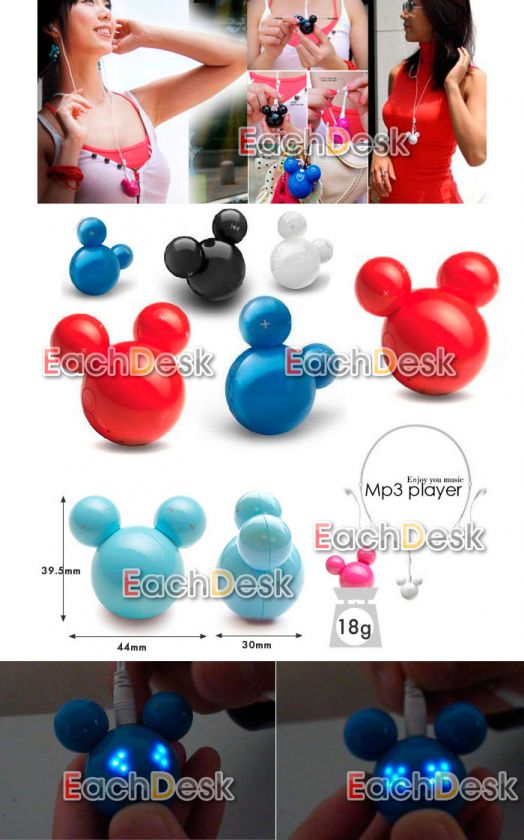 New 2GB Mickey Mouse IV Mini Eyes  Player  