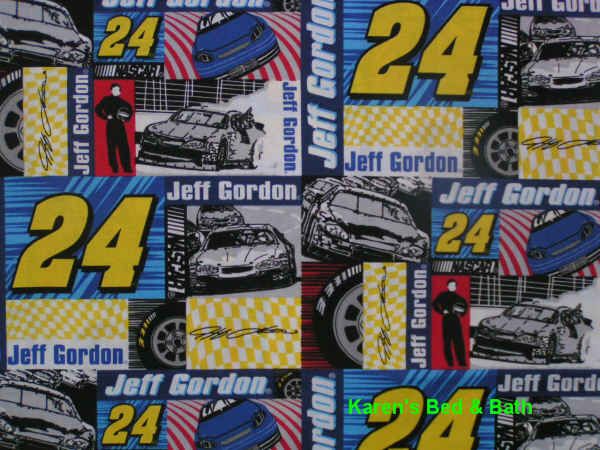   Race Car #24 Boy Custom Sewn Handcrafted Curtains Drapes NEW  