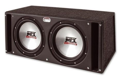 MTX SLH T5510X2 D CAR AUDIO THUNDER 5500 LOADED DUAL 12 REFURBSIHED 