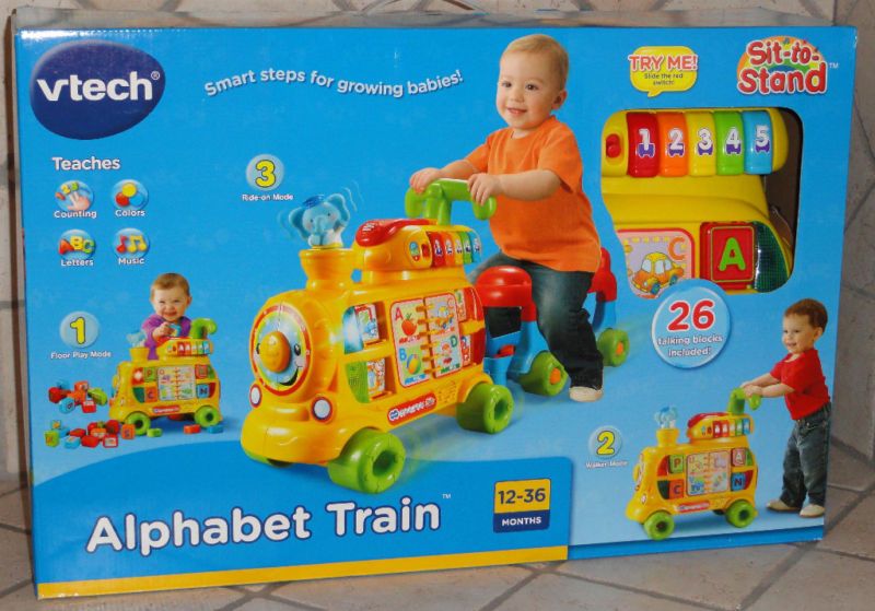 VTECH SIT TO STAND ALPHABET TRAIN  