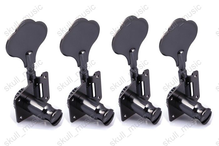 4R Black nickel Jazz P Bass Machine Heads Tuning Keys  