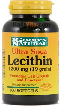 GNN Ultra Lecithin 1200 Mg (19 Grain)   100 Softgels  