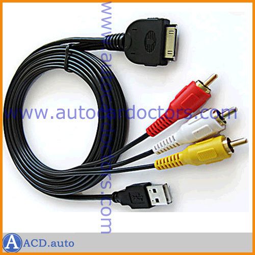 For JVC KS U30 USB AUDIO VIDEO iPOD INTERFACE CABLE KSU30 KD AVX77 KD 