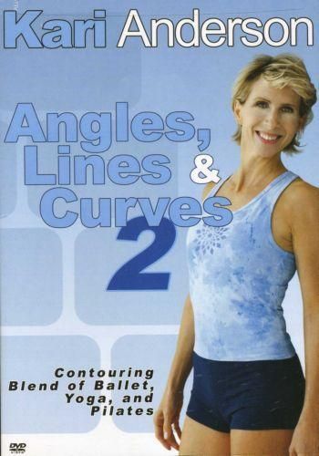 KARI ANDERSON ANGLES LINES & CURVES 2 EXERCISE DVD NEW FITNESS BARRE 