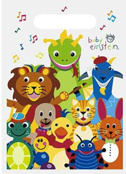 BABY EINSTEIN BIRTHDAY PARTY SUPPLIES LOOT TREAT BAGS  