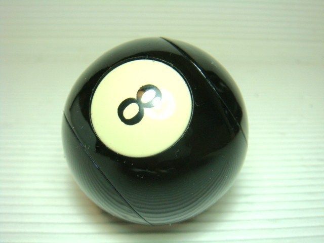 New Pool Ball Billard 8 Ball BLACK Cigarette Lighter  