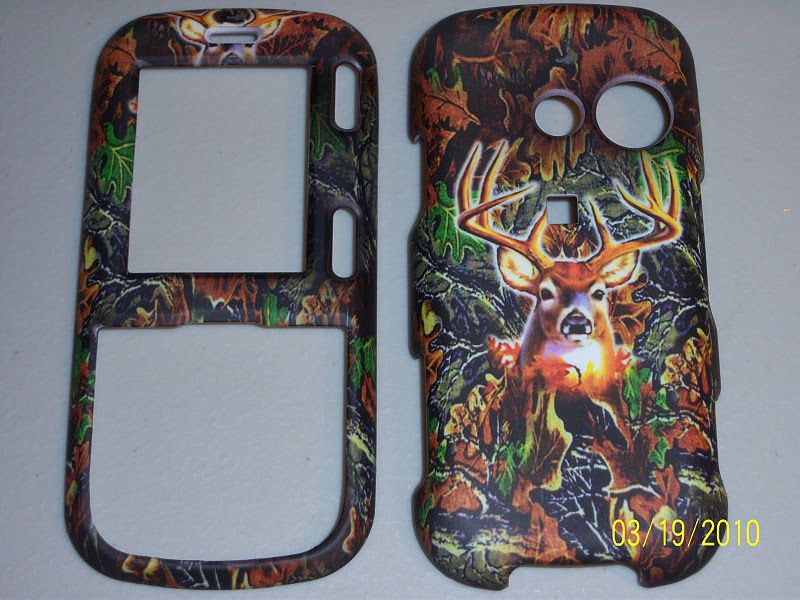 LG LX265 Script Cosmos Phone Cover Mossy Camo Deer 561E  