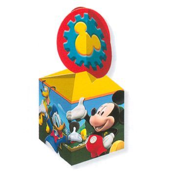 Mickey Mouse Clubhouse Birthday Party Treat Boxes (4)  