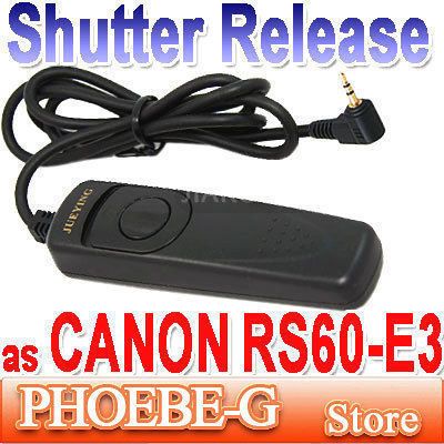 Shutter Release for Canon Rebel XS XSi XTi XT RS 60E3  
