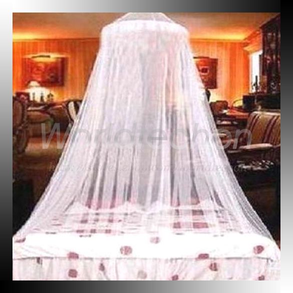   Hot Sale Graceful Mosquito Net Elegant Lace Bed Curtain Netting Canopy