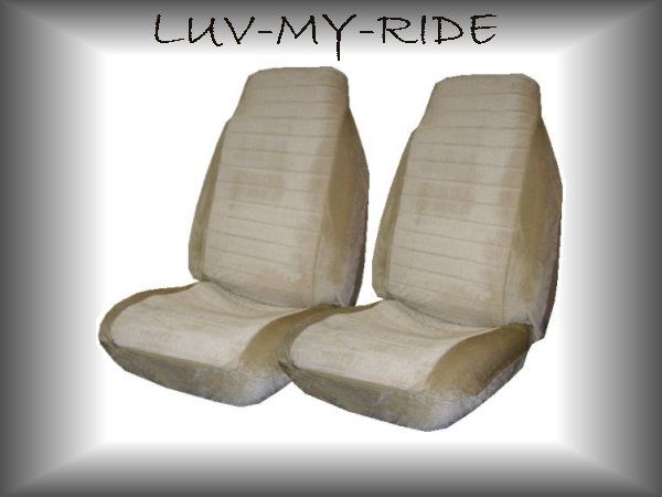 High Back Front Car Truck Seat Covers Driver Passenger  