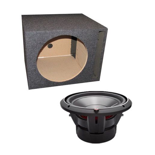 ROCKFORD FOSGATE P3D410 10 800W Car Subwoofer+Sub Box  