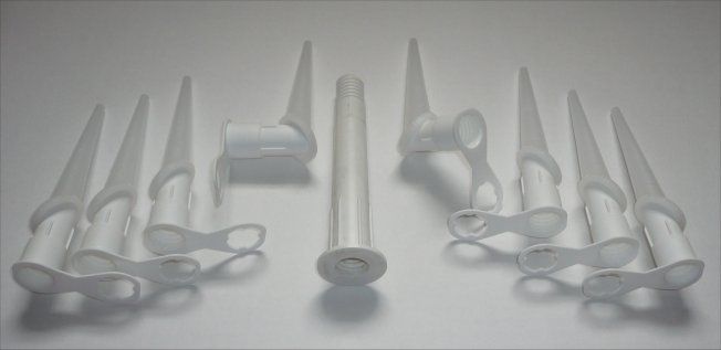 Swivel Nozzle Pack For Silicone / Caulk Cartridges  