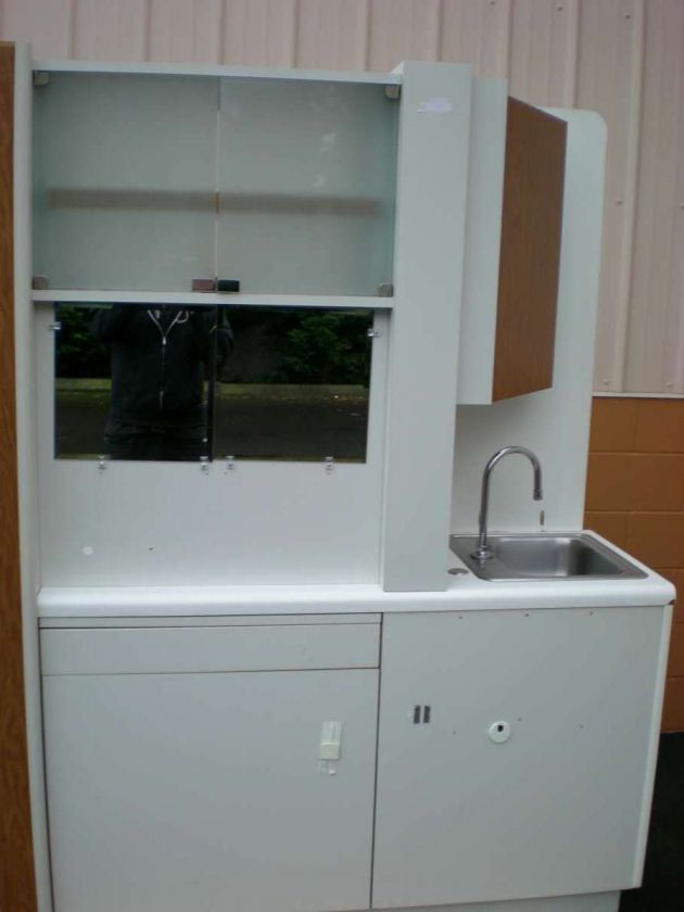 Adec Central Console Dental Cabinet with Sink  