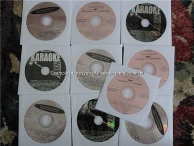 10 CDG LOT KARAOKE CLASSIC HITS STARTER PACK #5  