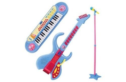 NEW PEPPA PIG MEGA MUSICAL SET  KEYBOARD GUITAR & MICROPHONE  