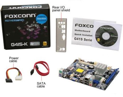 FOXCONN SOCKET LGA 775 MOTHERBOARD 4 INTEL CORE 2 QUAD 0683562958158 