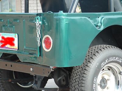 DIAMOND PLATE CORNER GUARDS Fits JEEP CJ2A WILLYS CJ5 5  