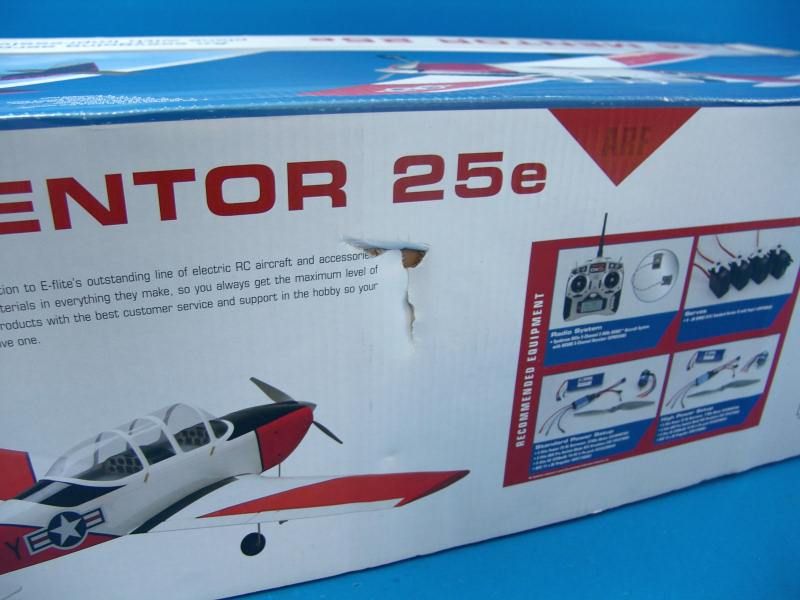 B5 E flite T 34 Mentor 25e ARF Electric R/C RC Airplane Kit EFL4150 U 