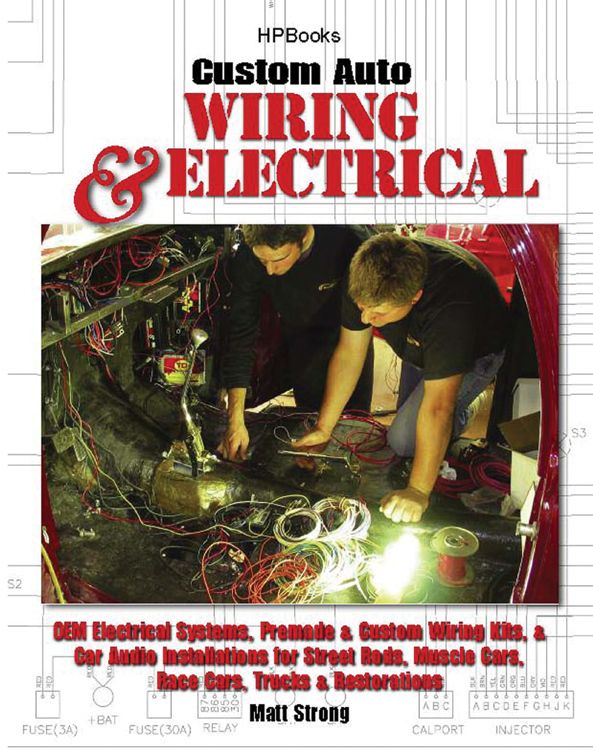 HP BOOKS 1545 CUSTOM AUTO WIRING & ELECTRICAL HANDBOOK  