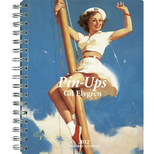 Gil Elvgren Pin Ups 2012 Softcover Engagement Calendar  