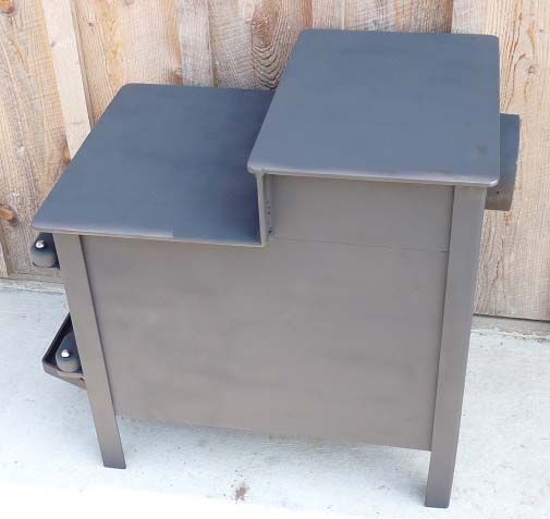 Fisher Style Wood Stove BOSS Steel w/bricks by Thermolater Excellent 