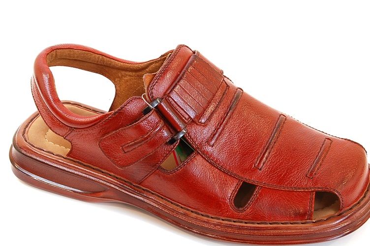 Mens Leather Fisherman Sandals