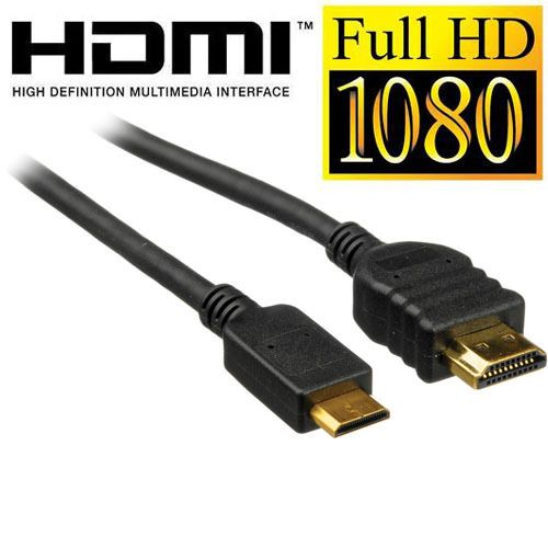 mini HDMI cable for Flip Video UltraHD Ultra HD camera  