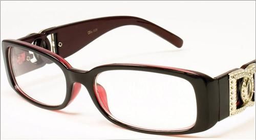   DG Clear Lens Glasses Optical Quality Frames Logo Fancy Arms CL/028