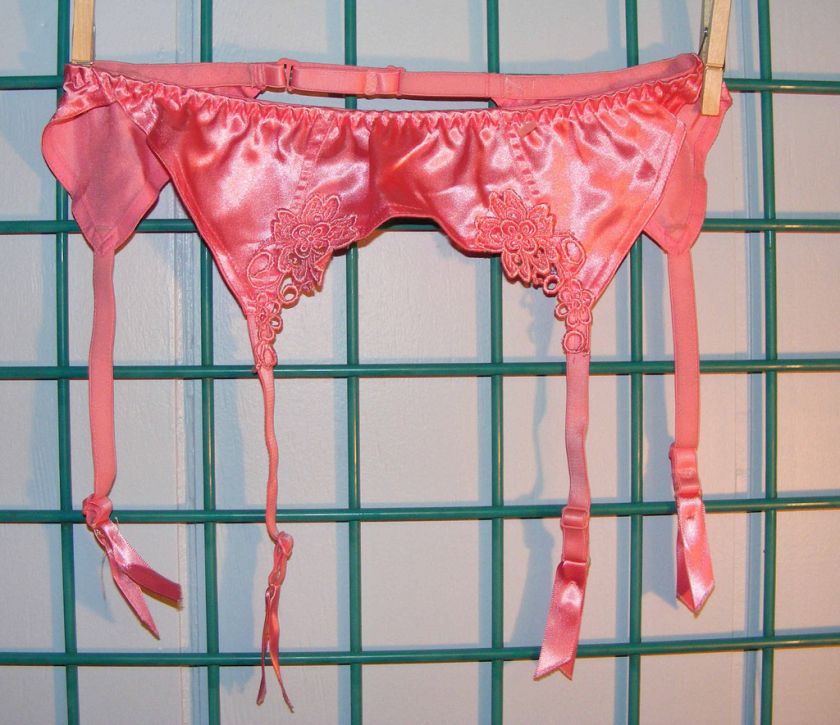 EMPIRE INTIMATES NEW PINK GARTER BELT SZ. LG.(#444)  