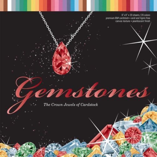 GEMSTONES 20pk Cardstock 12x12   Coredinations  