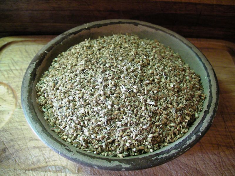 Dried Herbs Yarrow Flowers c/s Organic ~ 1 oz.  