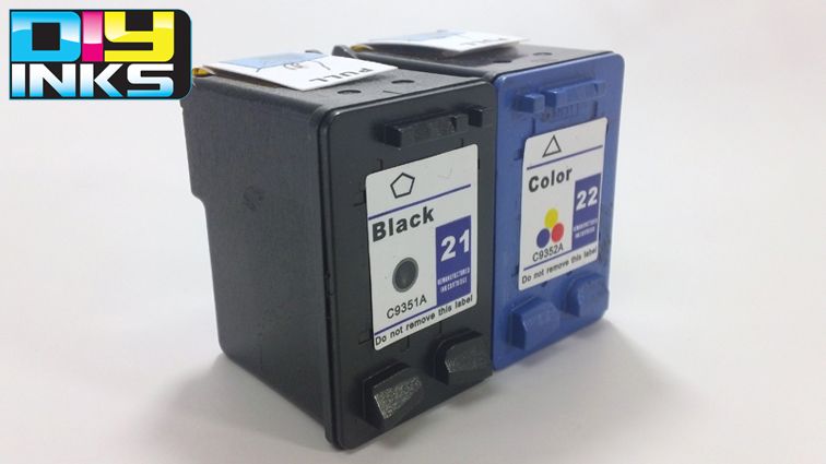 Hp 21 22 Ink DeskJet D2460 D1558 D1560 D1568 882780957282  