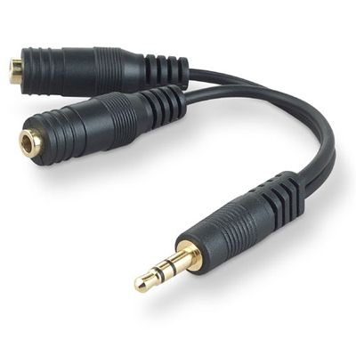 BELKIN 6 y splitter for speaker/headphone    2 x 3.  