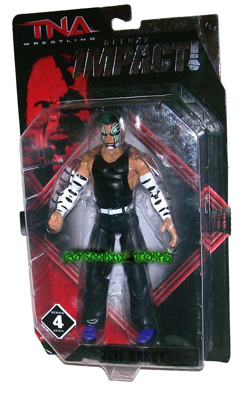 WRESTLING TNA DELUXE IMPACT SERIES 4 JEFF HARDY JAKKS  