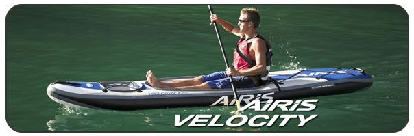 airis inflatable single kayak velocity 12  